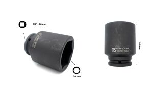 Ceta Form 50 mm 3/4 Havalı Derin Lokma Anahtar C74-H50