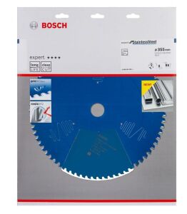 Bosch Paslanmaz Çelik 355*25,4mm 70 Diş Expert Daire Testere Bıçağı 2608644283