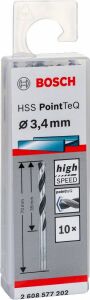 Bosch HSS PointeQ 3,4 mm Metal Matkap Ucu 10'lu 2608577202