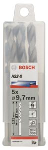 Bosch HSS-G 9,7x133 mm Metal Matkap Ucu 5'li Paket 2608585520