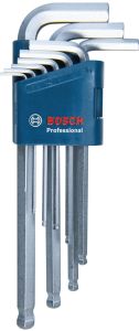 Bosch Profesyonel 1,5 - 10mm Topbaşlı Uzun Alyan Takımı 1600A01TH5