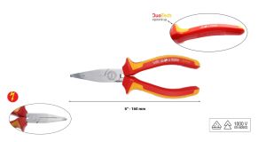 Ceta Form 160mm 1000 volt VDE İzoleli Yassı Kargaburun G17-18-0160