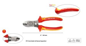 Ceta Form 160mm 1000 volt VDE İzoleli Kablo Kesici G30-48-0160