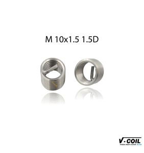 V-Coil M 10x1,5 Tırnaklı 1,5D Helicoil Yay İnox (1 Adet) 07315