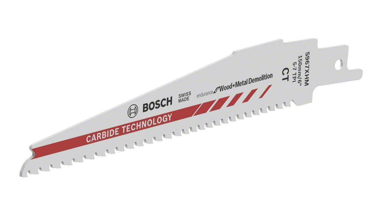 Bosch S 967 XHM 150mm 10'lu Ahşap-Metal Panter Testere Ucu 2608653387
