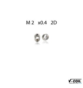 V-Coil M 2x0,4 Tırnaklı 2,0D Helicoil Yay İnox (1 Adet) 07402
