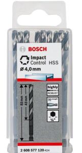 Bosch Impact HSS 4x83mm 10'lu 1/4'' Altıgen Matkap Ucu 2608577120