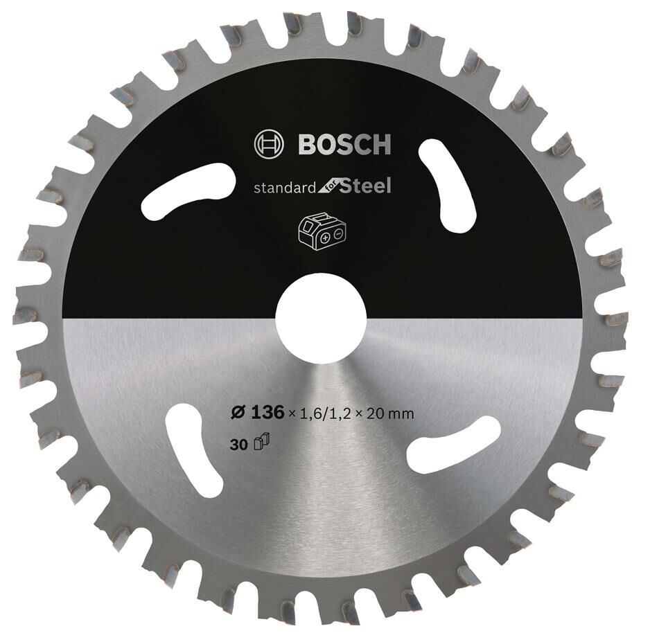 Bosch 136 x 20mm Metal Kesen Daire Testere Bıçağı 2608837746