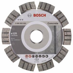 Bosch Best 125 mm Temiz ve Hızlı Beton Kesme Diski 2608602652