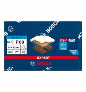 Bosch Expert 93x93 mm 60 kum Üçgen Zımpara Kağıdı 50'li 2608900927