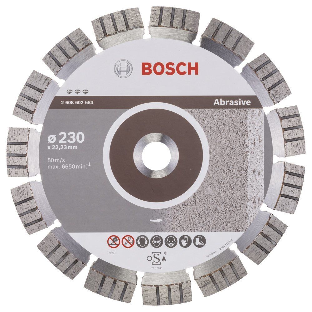 Bosch Çok Amaçlı Elmas Kesme Diski 230 mm Standart 2608602683