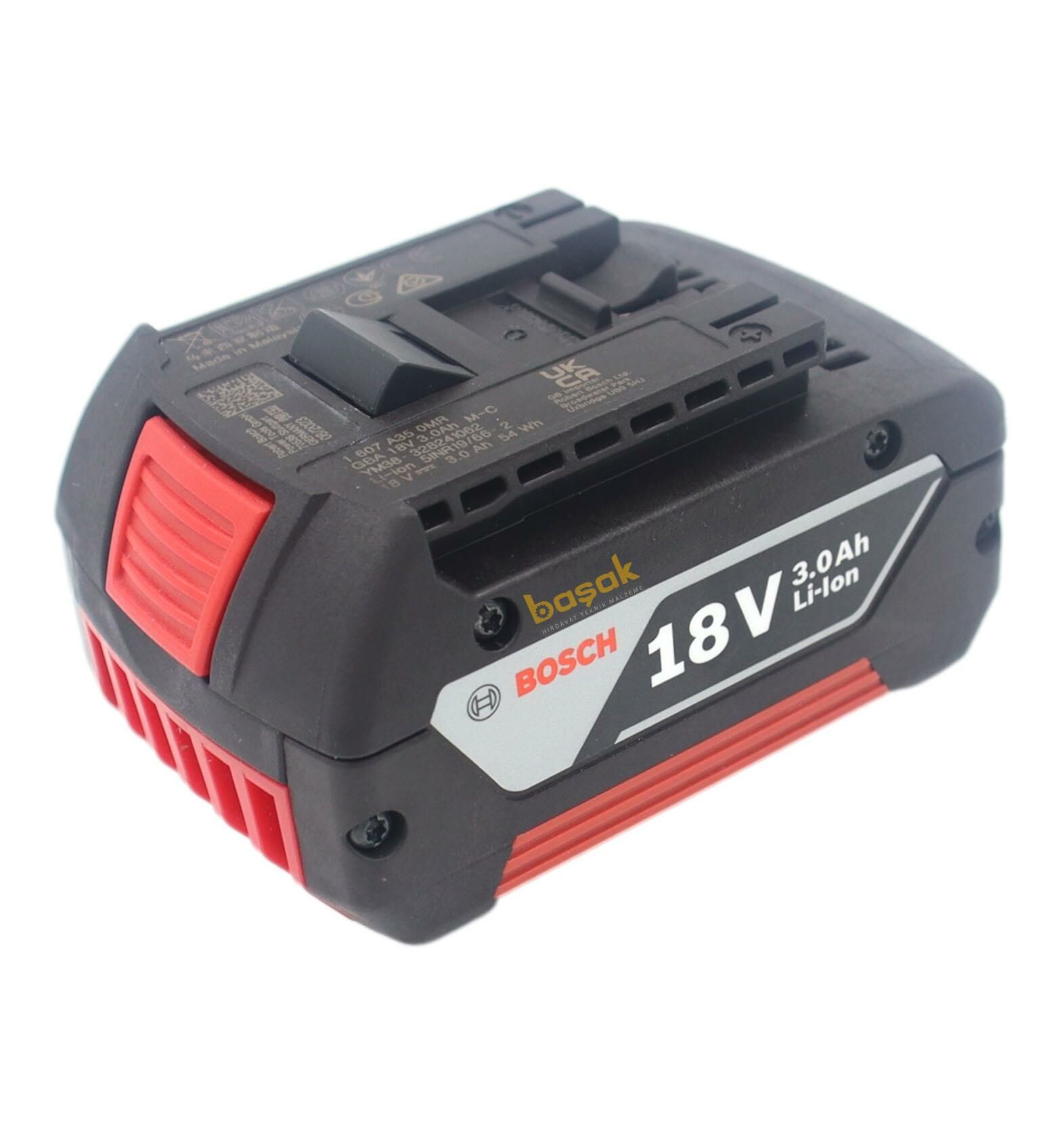 Bosch GBA 18 Volt 3,0 Ah Li-on Akü 1600Z00037