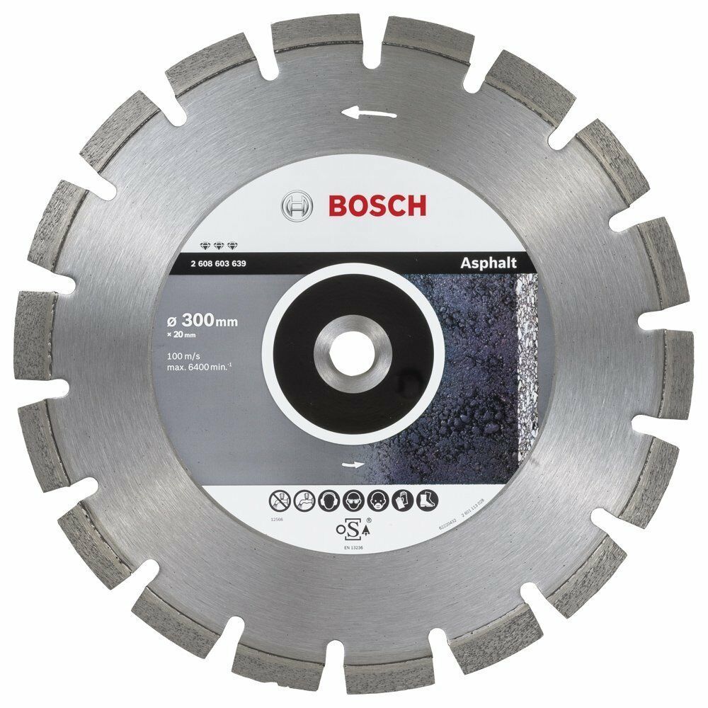 Bosch Best Asfalt 300*20 mm Elmas Kesici Disk 2608603639