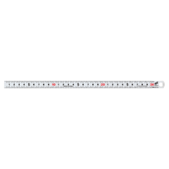 Kaidan Skalalı Çelik Cetvel - Dar Tip 300mm  HS-30KD