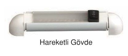 Yatay Armatür 15 Led Beyaz 12 V  15 cm