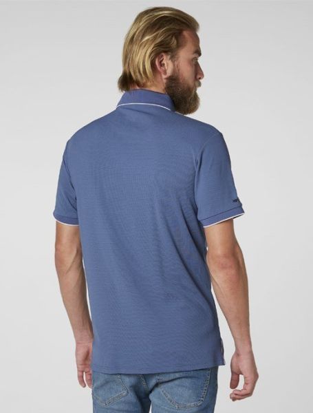 HH HP RACING POLO ERKEK TİŞÖRT, Vintage Indigo