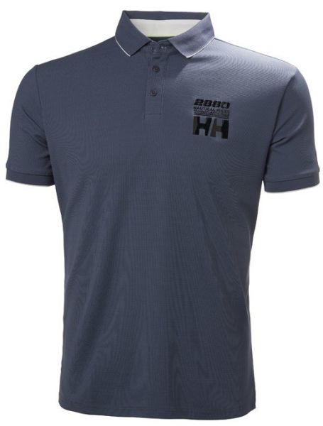HH HP RACING POLO ERKEK TİŞÖRT, Vintage Indigo