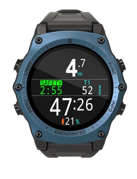 SHEARWATER  TERIC BLUE Dalış Bilgisayarı
