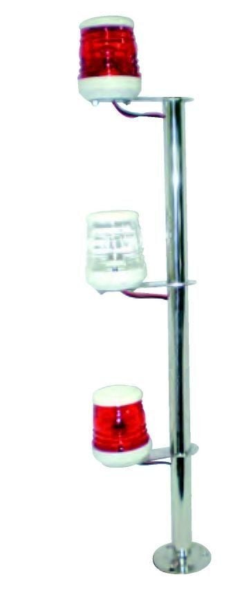 Arıza Feneri Büyük Krom 100 cm Krom