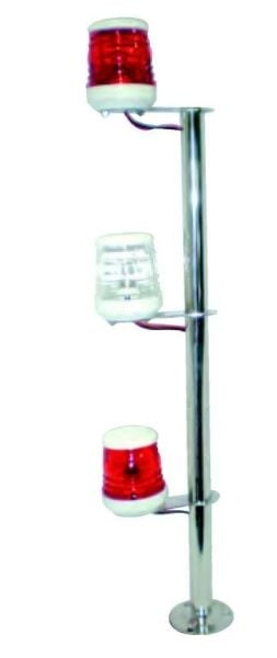 Arıza Feneri Büyük Krom 100 cm Krom