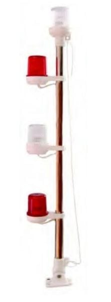 IŞIKLI BAYRAK DİREĞİ ARIZA FENERLİ 72 CM