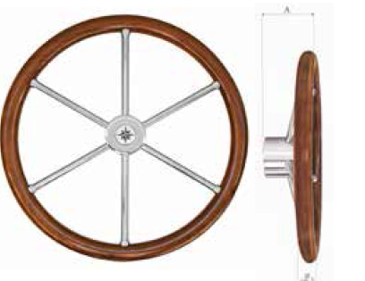 DÜMEN SİMİDİ MODERN Ø40 T6 IN TEAK