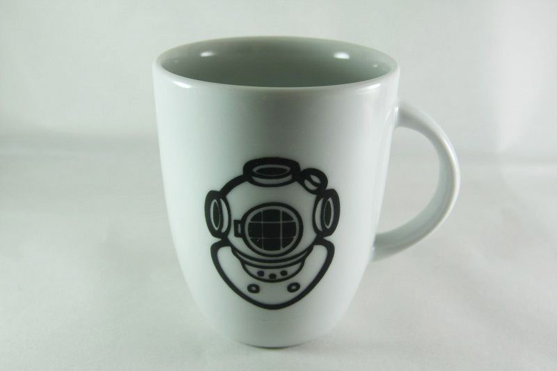 Porselen Kupa-Elit-Siyah Başlık-Scuba