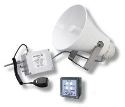 EW3-M ELEKTRONİK MEGAFON 20/75mt SİS DÜDÜĞÜ,MİKROFON 24v