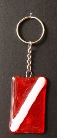 Dalış Bayrağı Anahtarlık