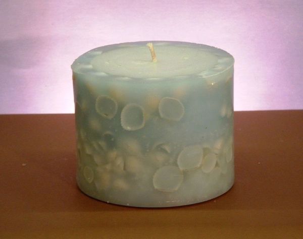 Deniz Kabuklu Silindir Mum, Kokulu