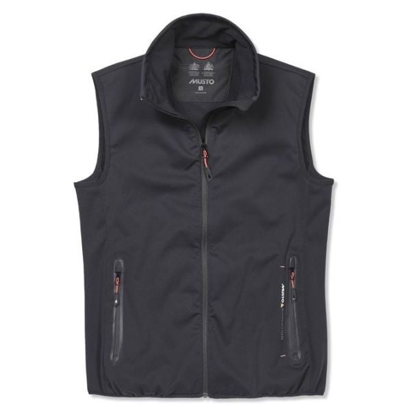 CREW SOFTSHELL GILET ERKEK YELEK Black