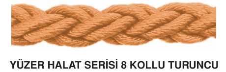 Yüzer Halat  8 Kollu  16 mm  116 gr/m