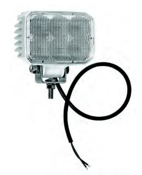 6 Led'li Dikdörtgen Lamba 12-24 V