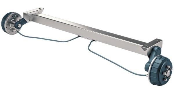 Torsiyon Frenli Dingil 1750 Kg