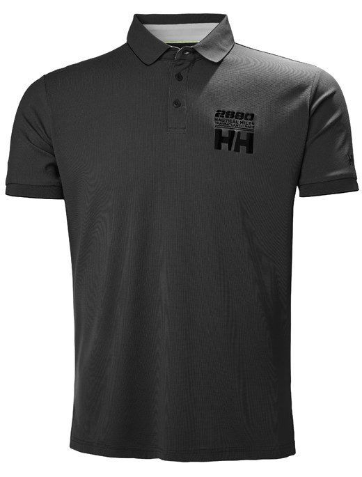 HH HP RACING POLO ERKEK TİŞÖRT, Ebony