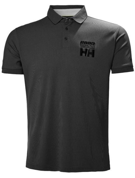 HH HP RACING POLO ERKEK TİŞÖRT, Ebony