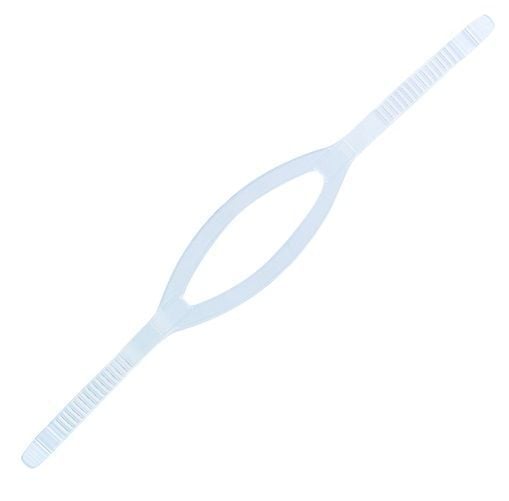 Maske Bağı - S-8 Şefaf Silikon ince tip