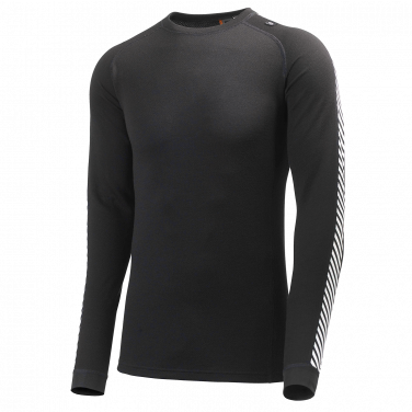 HH WARM ICE CREW ERKEK TERMAL İÇLİK,Siyah