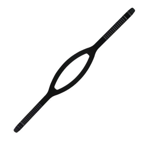 Maske Bağı -S-8 Siyah Silikon