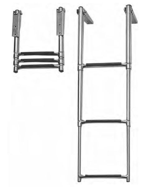 Teleskopik Merdiven 4'lü 30x110 cm