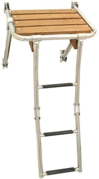 Katlanır Merdivenli Platform,Paslanmaz Çelik