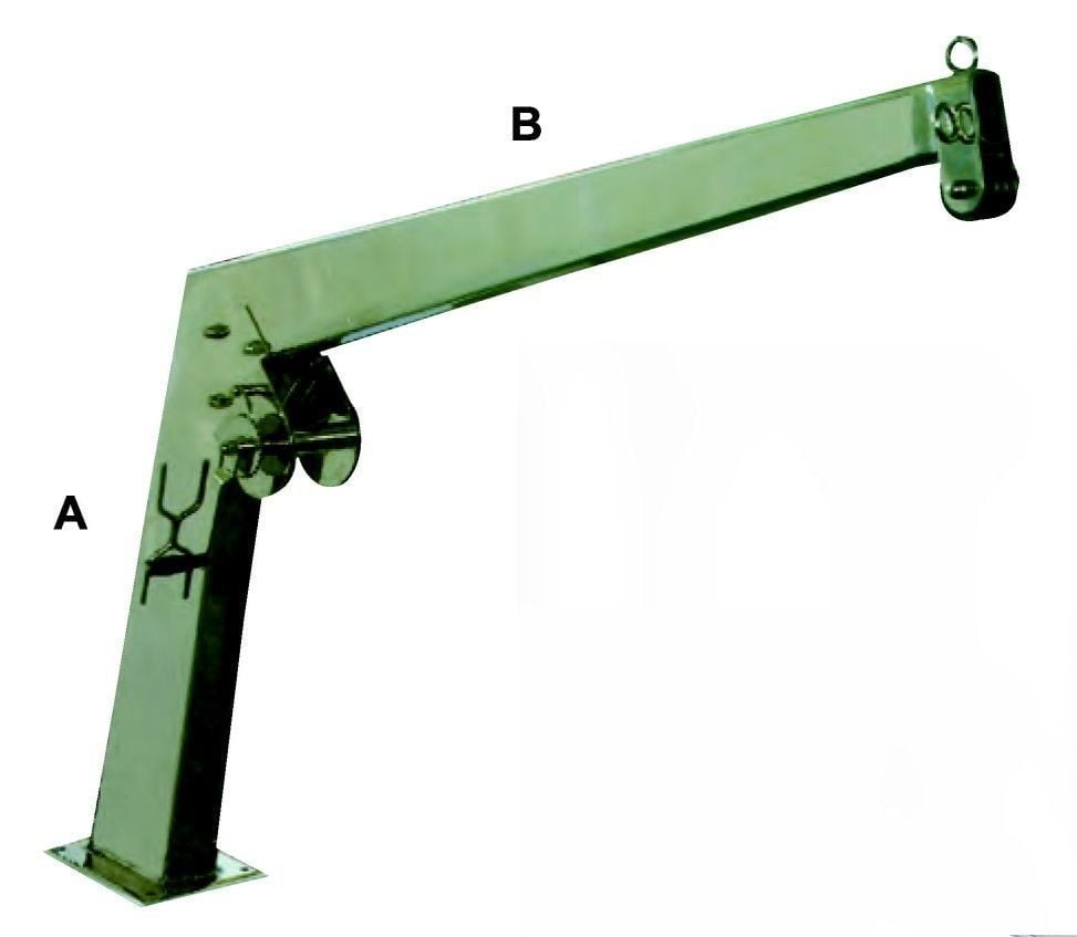 Matafora Büyük - El Vinçli  A : 95 , B : 120 cm Paslanmaz