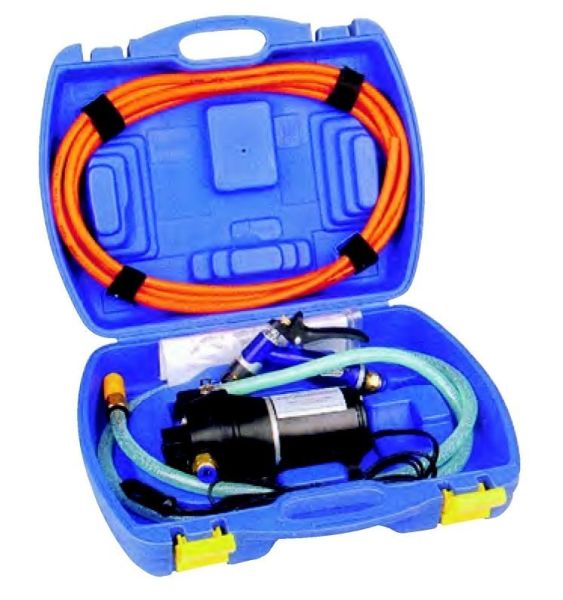 Portatif Yıkama Seti Çanta 12 V 10 lt / dk - Hortum ve Fıskiye Dahil