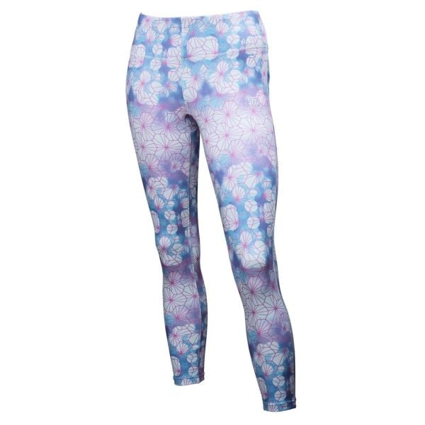 W VTR PRINTED 7/8 CAPRI Navy