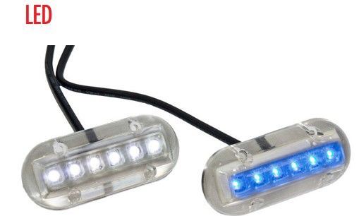 Su Altı Lambası 6 LED  Beyaz 12V