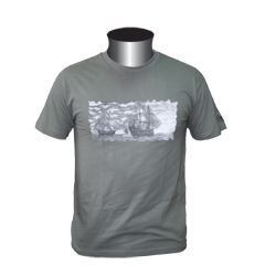 Tişört  - Crewman ''Fırtına'' Gri