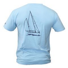 Tişört  - Crewman ''Yelkenli'' Mavi