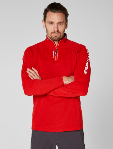 HH HP 1/2 ZIP PULLOVER RED