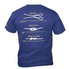 Tişört  - Crewman ''Düğümler'' Mavi