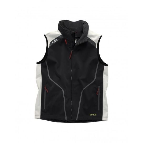 Race Softshell Yelek,Graphite-Silver